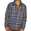 Bass Outdoor Mission Plaid Puffer Jacket Navy/yellow