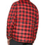 Bass Outdoor Mission Plaid Puffer Jacket Red/blk Plaid