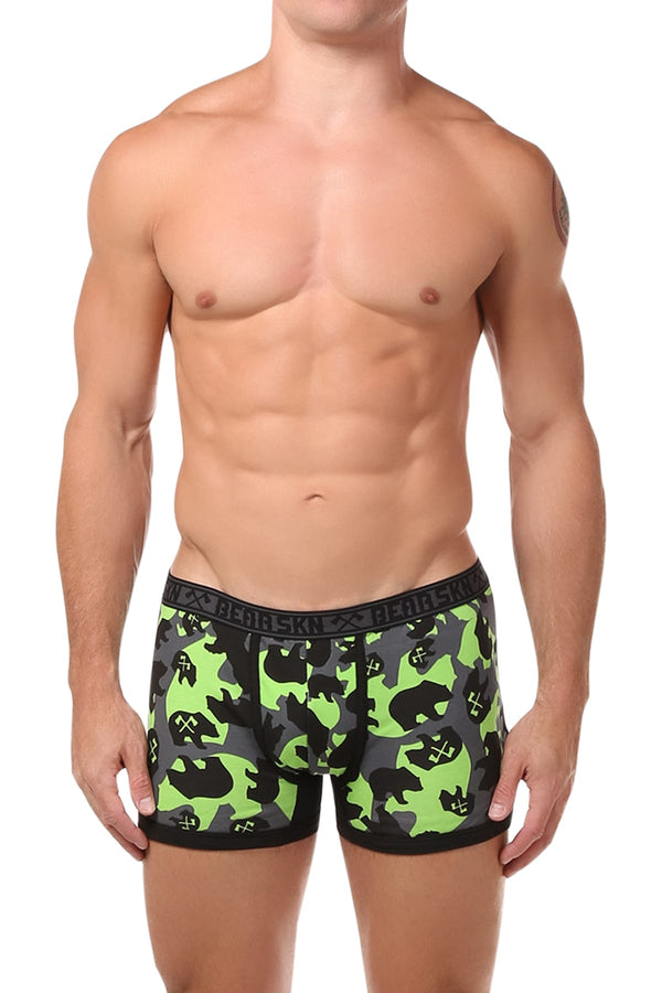 Bear Skn Green Bear Hunter Boxer Brief