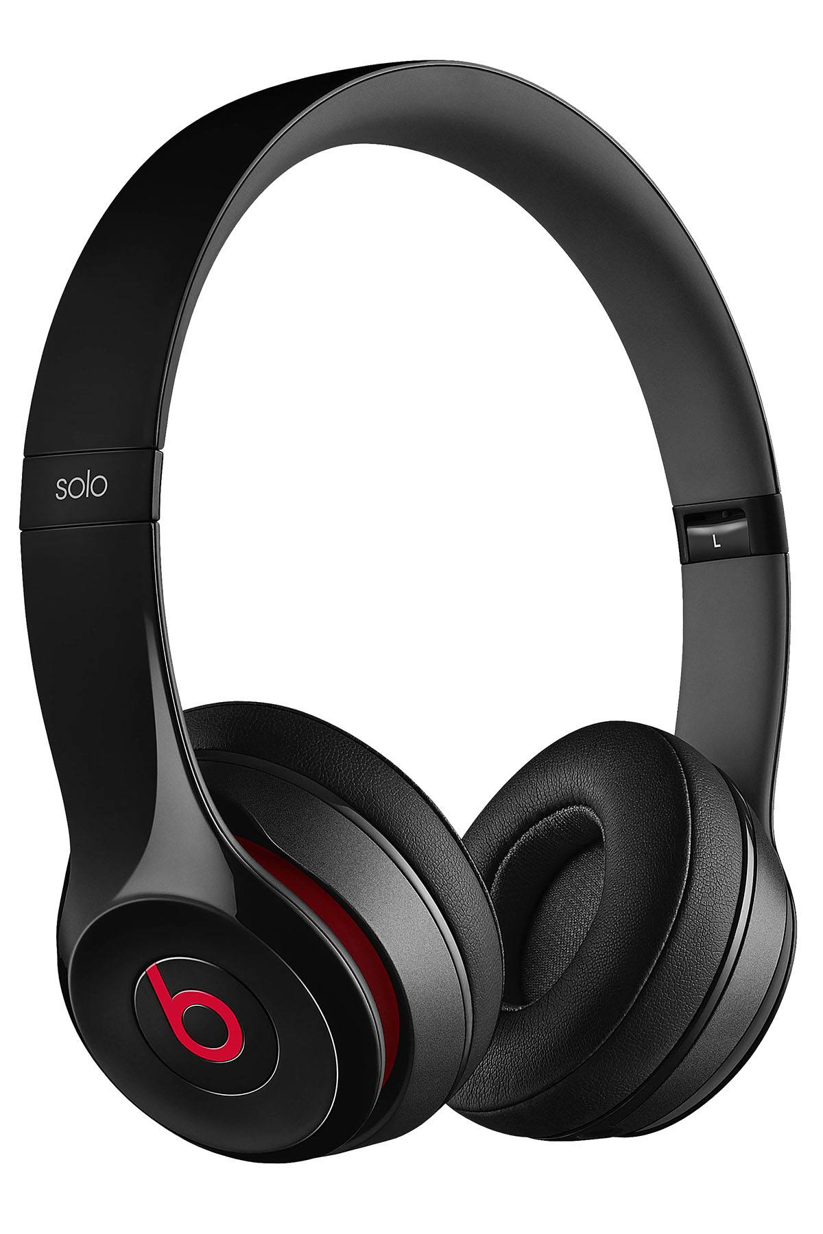 Beats by Dr. Dre Gloss-Black Solo2 Wired On-Ear Headphones