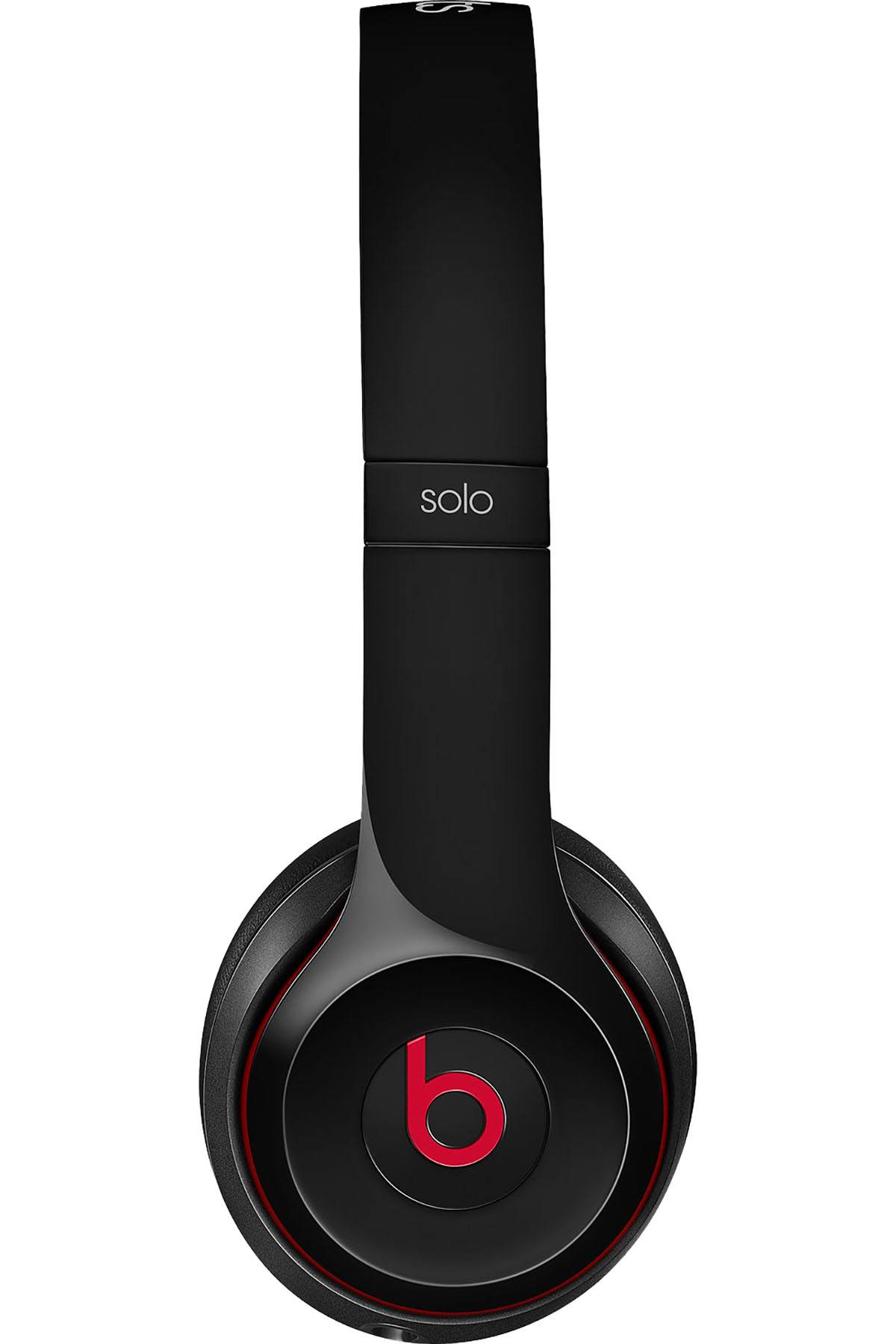 Beats by Dr. Dre Gloss-Black Solo2 Wired On-Ear Headphones