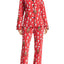 Bed Head x Peanuts Holiday-Printed Long 2-Pc Pajama Set