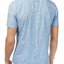Ben Sherman Blue Summer-Sky Floral Printed Slim-Fit Button-Down Shirt