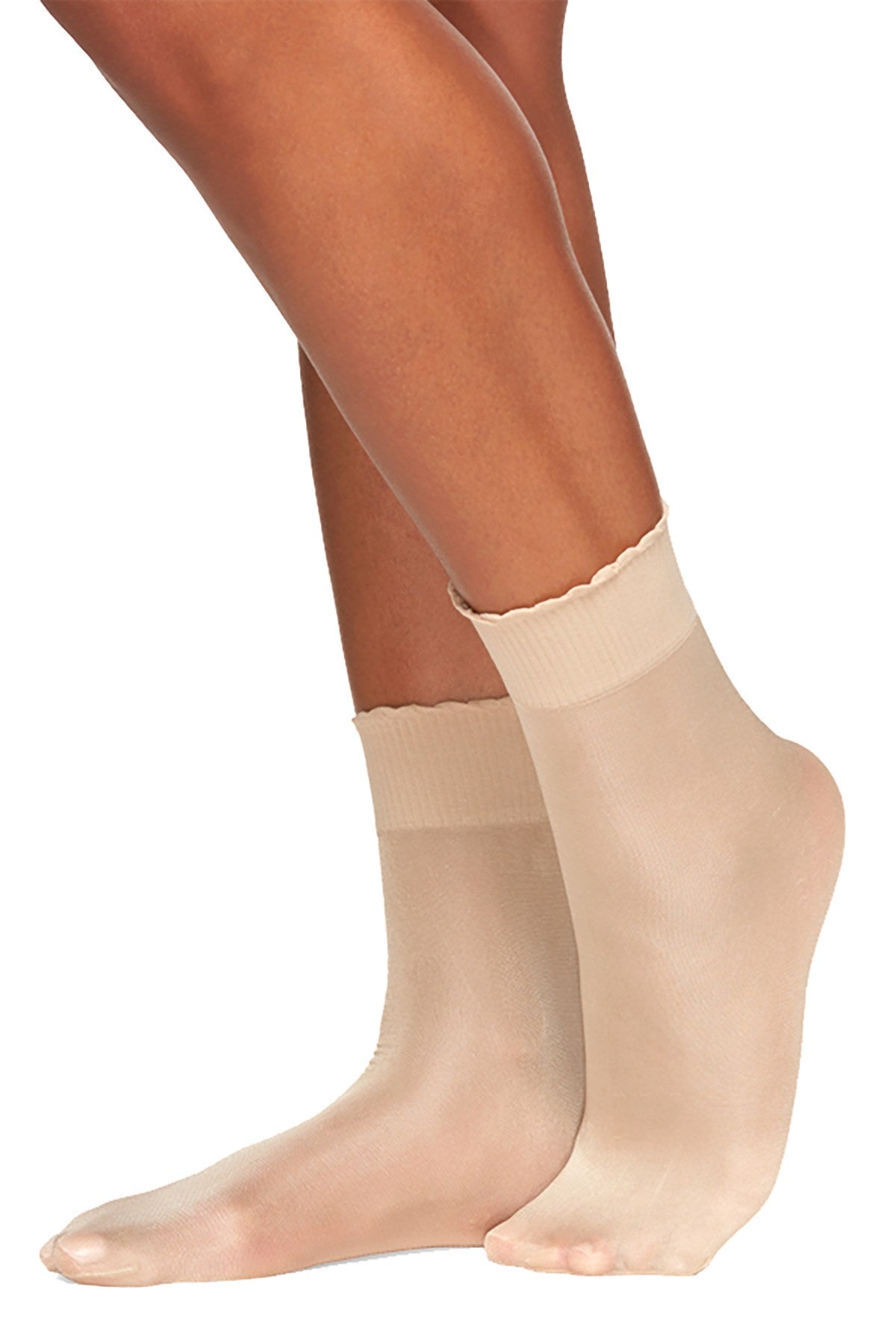Berkshire Hosiery Trend Shimmer Anklet Socks in Candlelight