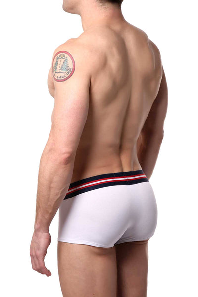Berry London White/Red/Navy Sporty Mesh Trunk