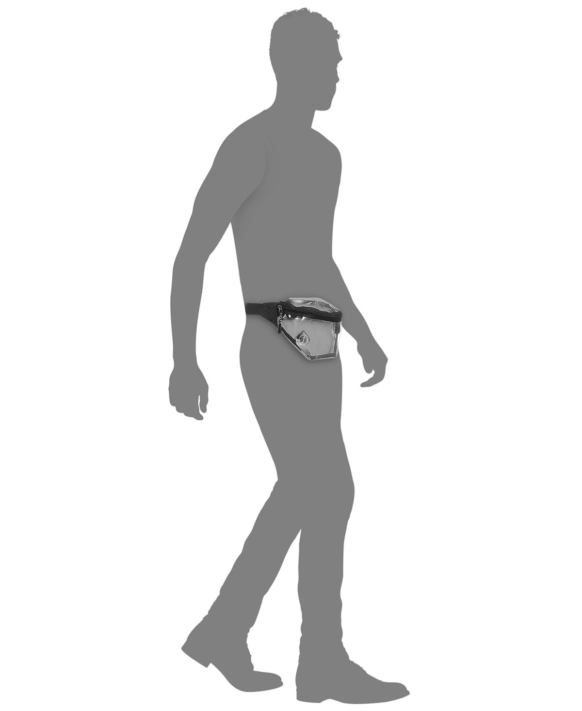 Bespoke Clear Waist Pack Clear