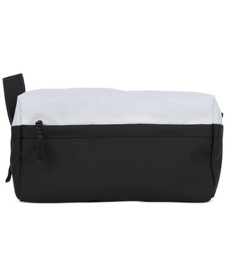 Bespoke Colorblocked Rip-stop Travel Bag White