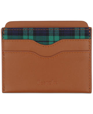 Bespoke Edwin Leather Card Case Tan