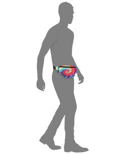 Bespoke Tie-dyed Oxford Waist Pack Tie Dye thumbnail 3