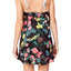 Betsey Johnson Black/Multicolor Floral Print Chemise