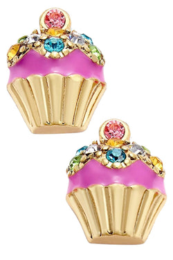 Betsey Johnson Cupcakes/Crowns/Trolls Earrings Set thumbnail 2