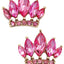 Betsey Johnson Cupcakes/Crowns/Trolls Earrings Set