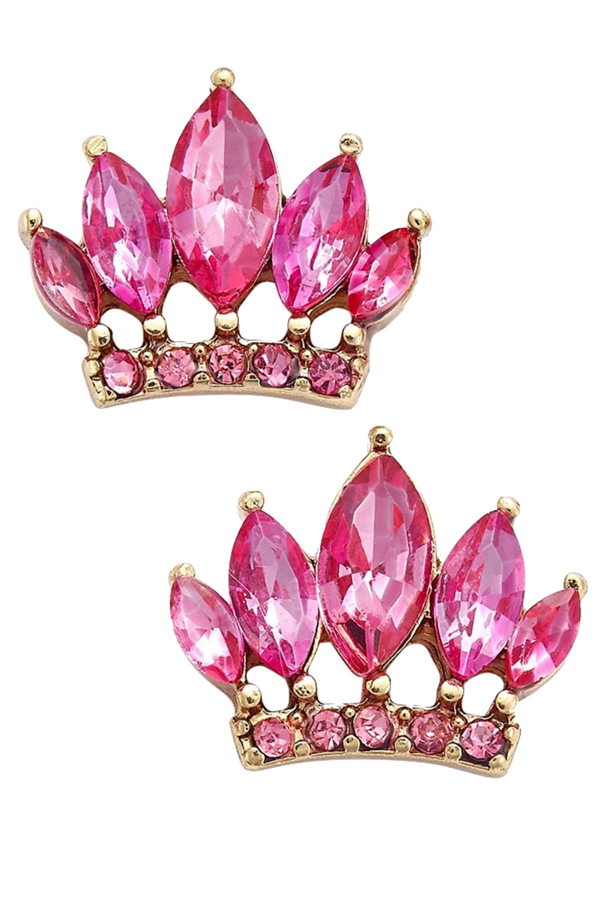 Betsey Johnson Cupcakes/Crowns/Trolls Earrings Set