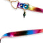 Betsey Johnson Metallic-Rainbow Dog Leash