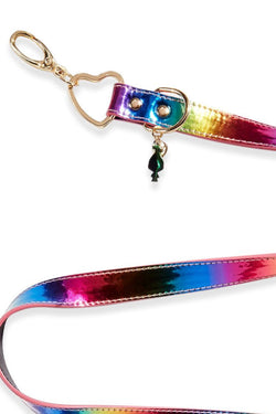 Betsey Johnson Metallic-Rainbow Dog Leash thumbnail 3
