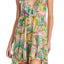 Betsey Johnson Tropical-Print Chiffon Ruffled Nightgown