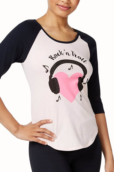 Betsey Johnson xox Trolls Light-Pink Embellished Concert Tee