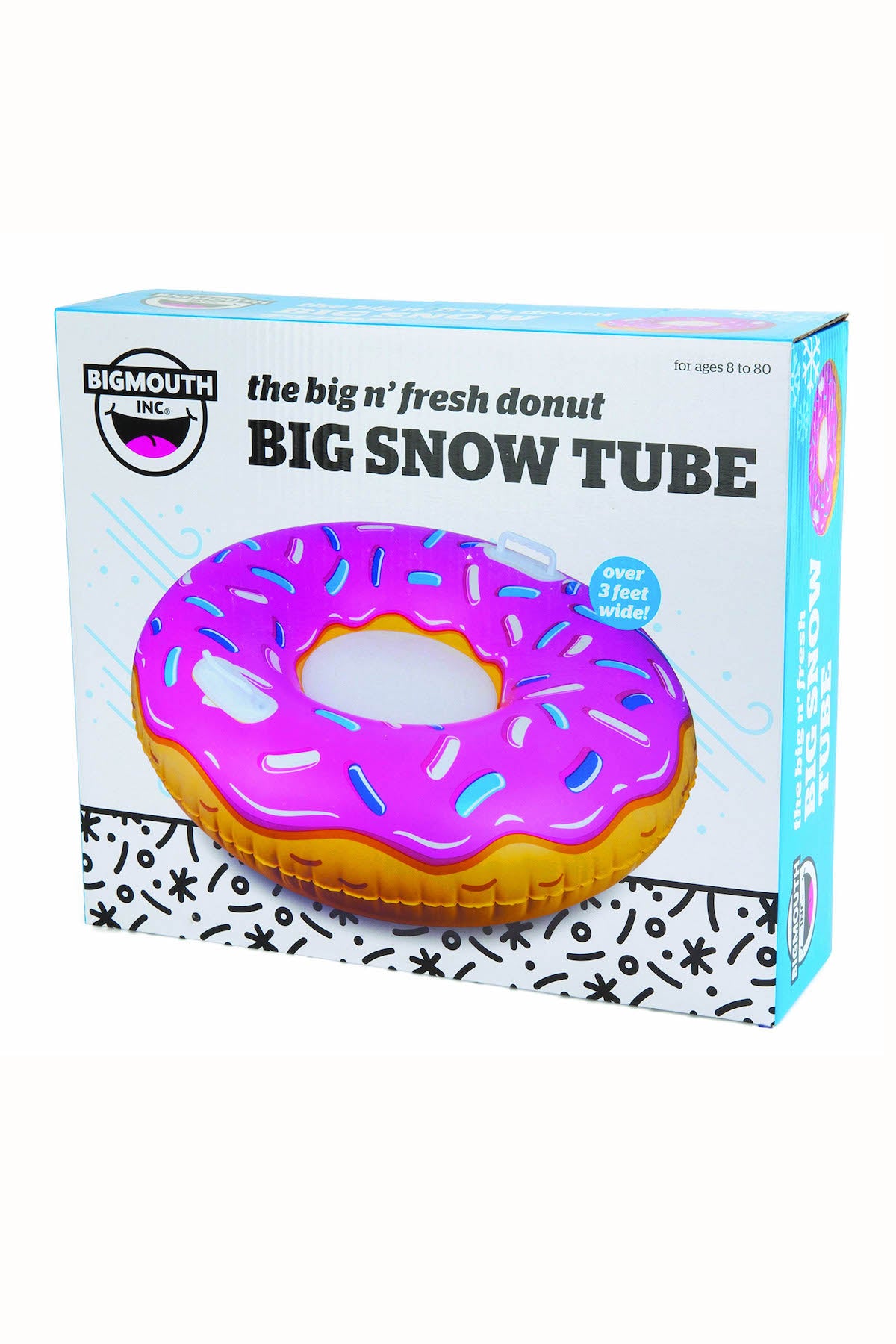 BigMouth Inc. Pink Doughnut Snow Tube