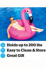 BigMouth Inc. Pink Flamingo Giant Pool Float