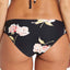 Billabong Black Floral Dawn Lowrider Bikini Bottom