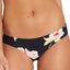 Billabong Black Floral Dawn Lowrider Bikini Bottom