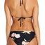 Billabong Black Floral Dawn Lowrider Bikini Bottom
