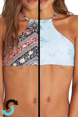 Billabong Blissed Out Reversible High Neck Bikini Top thumbnail 3