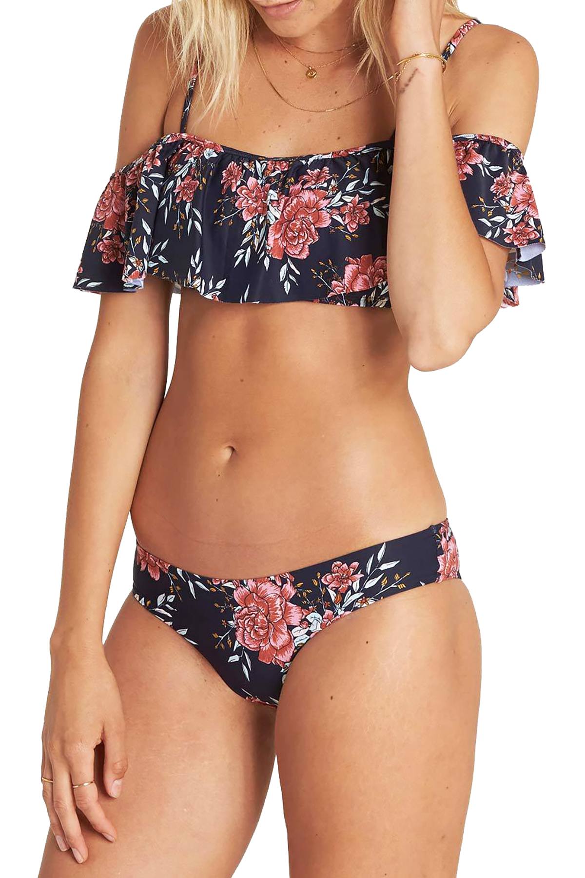Billabong Floral Let's Wander Hawaii Lo Bottom