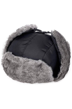 Black Unisex Trooper Trapper Hat/Mask thumbnail 2