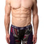 Black & Purple Bamboo Boxer
