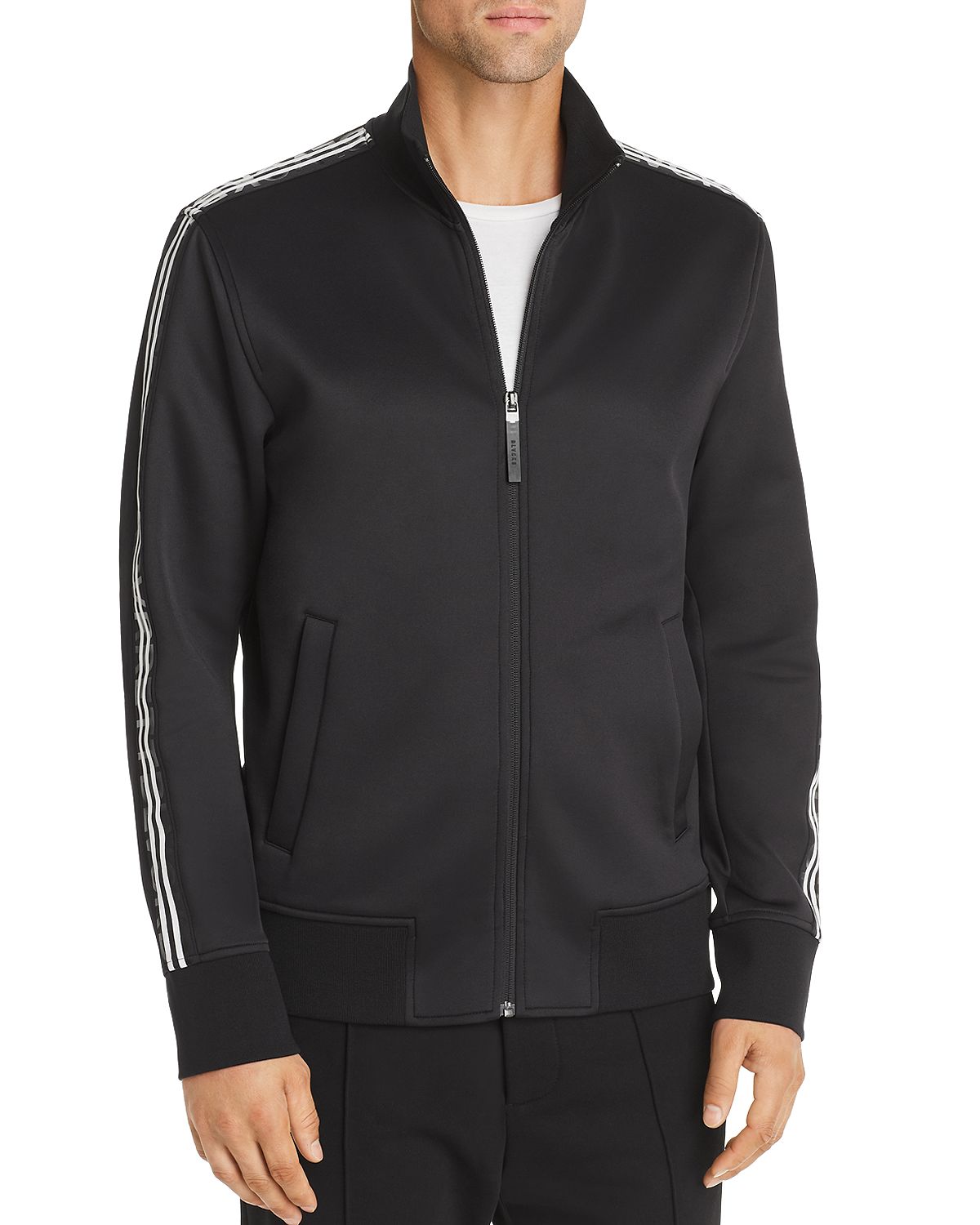 Blackbarrett By Neil Barrett Track Jacket Black/White