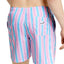 Boardies Candy Stripe Swim Trunk in Pink/Blue