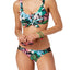 Body Glove Multicolor Printed Selva Tie Front Bikini Top