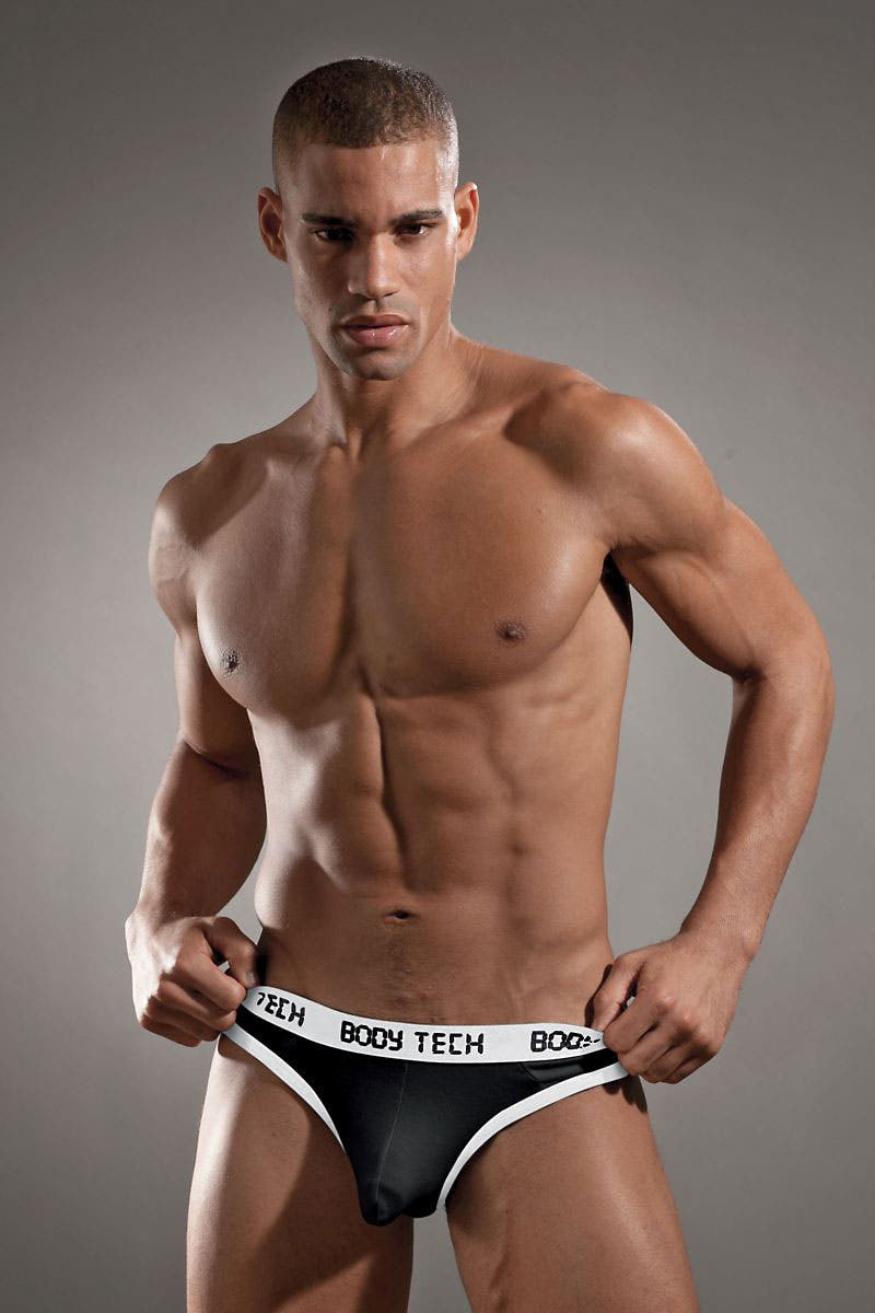 Body Tech Black Maximizer Thong