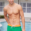 Body Tech Green Home-Run Swim Short