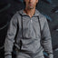 Body Tech Grey/Black Zip Hoodie