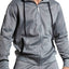 Body Tech Grey/Black Zip Hoodie