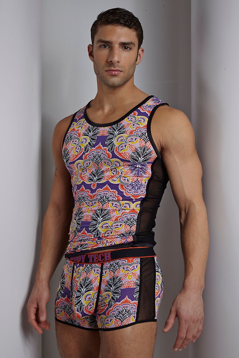 Body Tech Purple Carnamy Tank