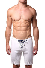 Body Tech White Coastguard Swim Runner Short