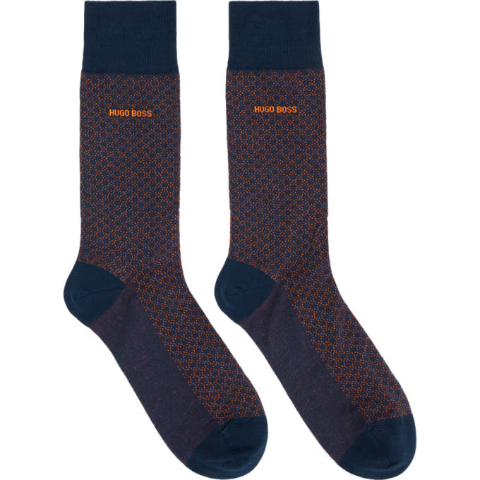 Boss Blue Minipattern Socks 409 blu dep