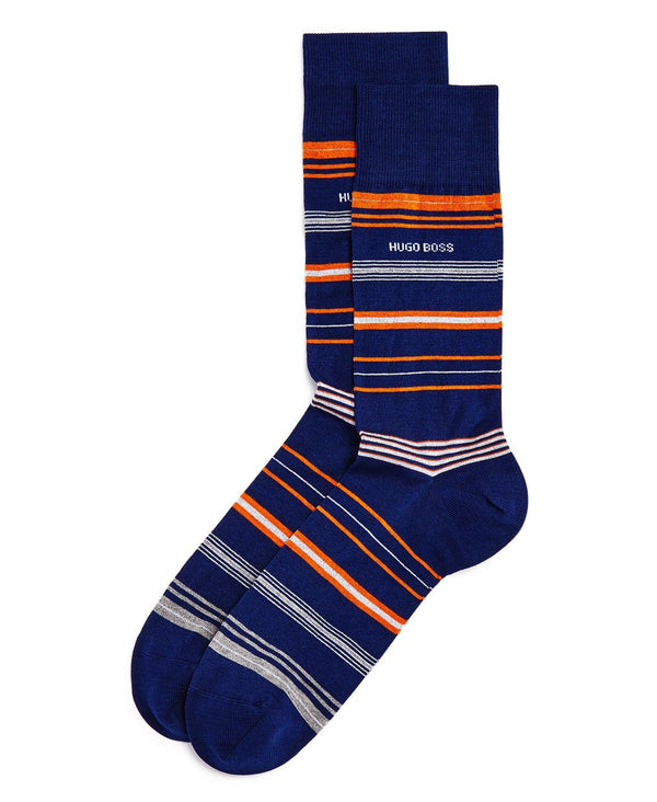 Boss Hugo Boss Multi-striped Socks Dark Blue