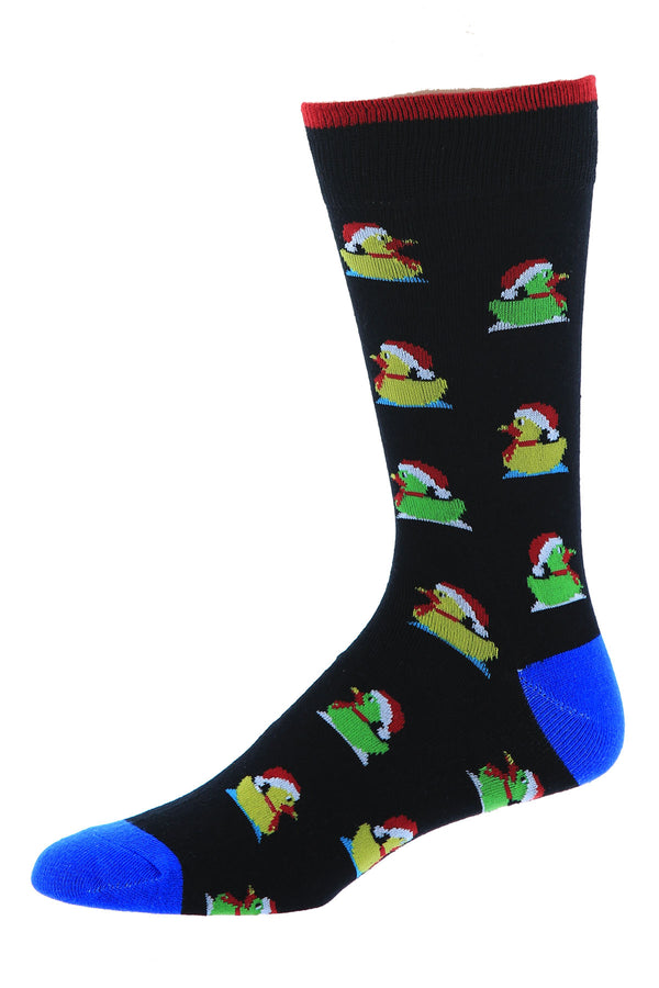 Bottoms Out Christmas Ducks Holiday Socks