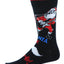 Bottoms Out Rock N Roll Santa Sock