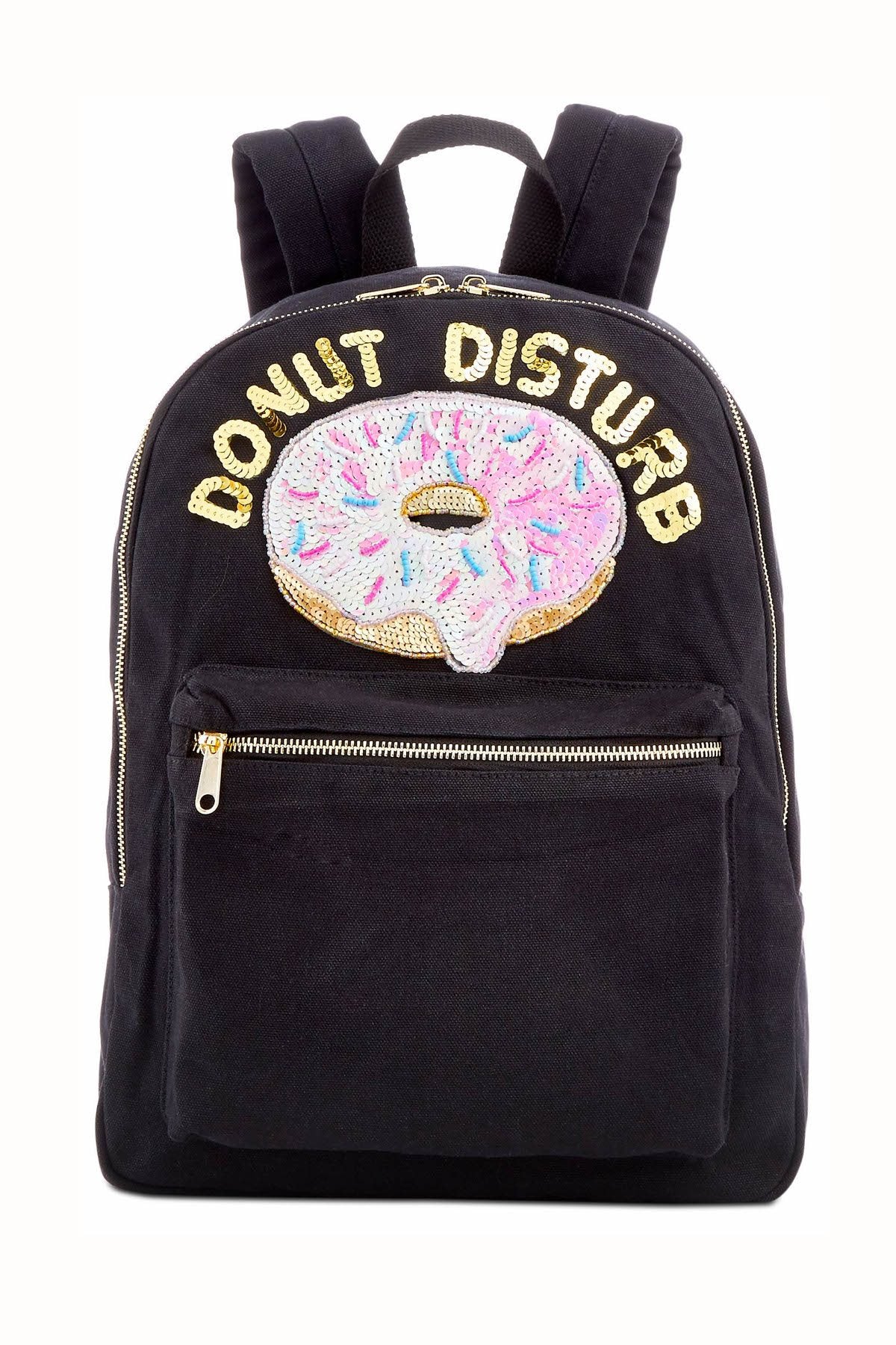 Bow & Drape Black Donut Disturb Backpack