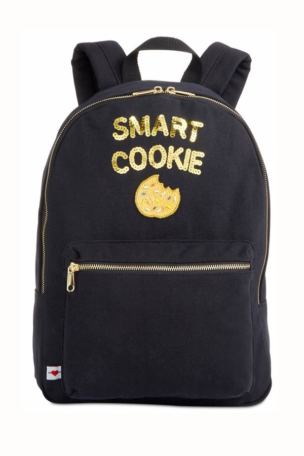Bow & Drape Black Smart Cookie Backpack