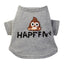 Bow & Drape Heather Grey Poop Happens Dog Sweatshirt