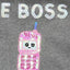 Bow & Drape Heather Grey The Boss Dog Sweatshirt