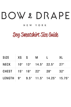 Bow & Drape Heather Grey The Boss Dog Sweatshirt thumbnail 3