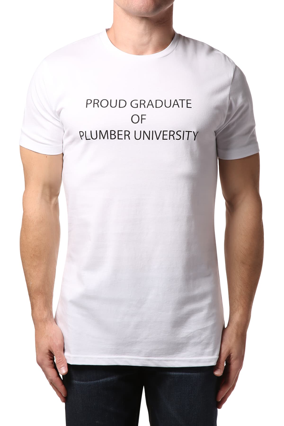 Brand Breeders Plumber University Butt-Crack Tee