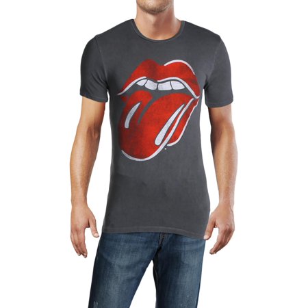 Bravado Mens The Rolling Stones Graphic Short Sleeves T-Shirt Black